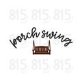 Blank Porch Swing