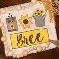 Gardening Monogram Frame
