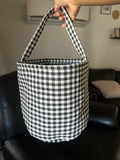 Gingham Halloween Baskets