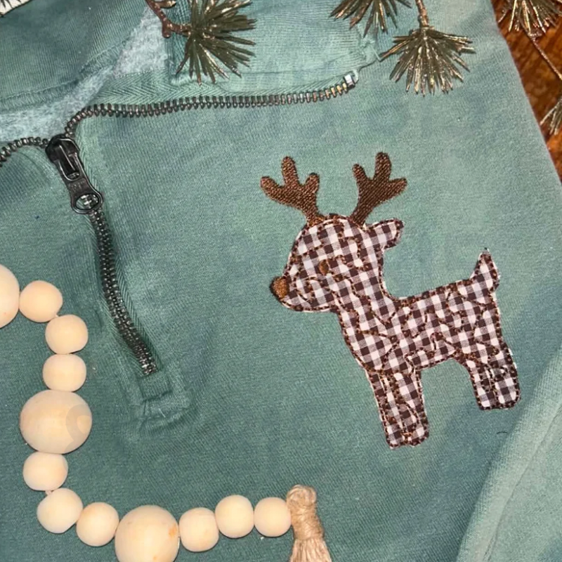 Reindeer Applique