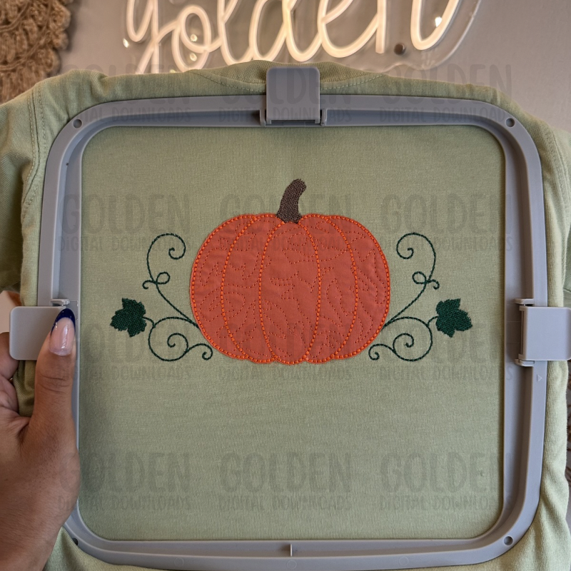 Pumpkin Applique