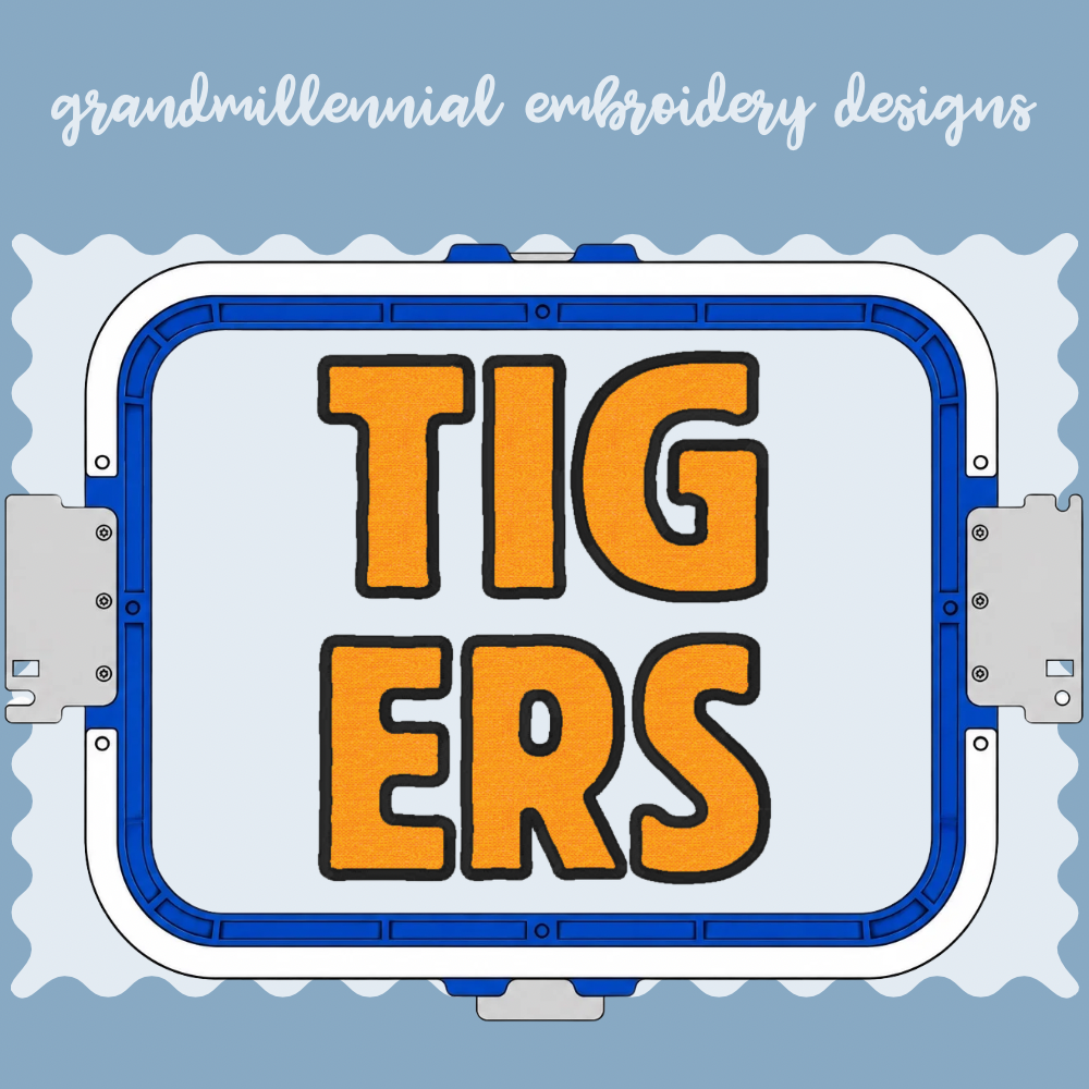 Tigers Applique