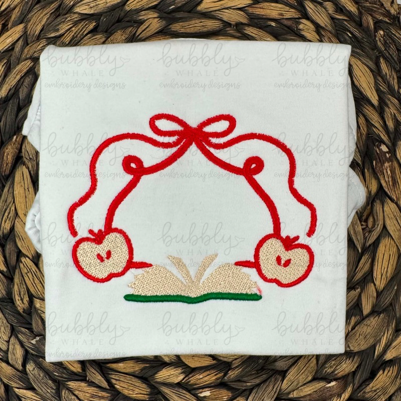 Book Monogram Frame