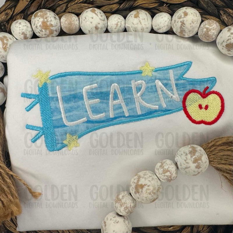 Learn Pendant Applique
